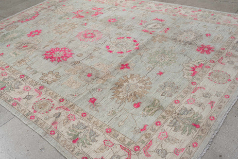 Vintage Oushak Area Rug (9' x 12')