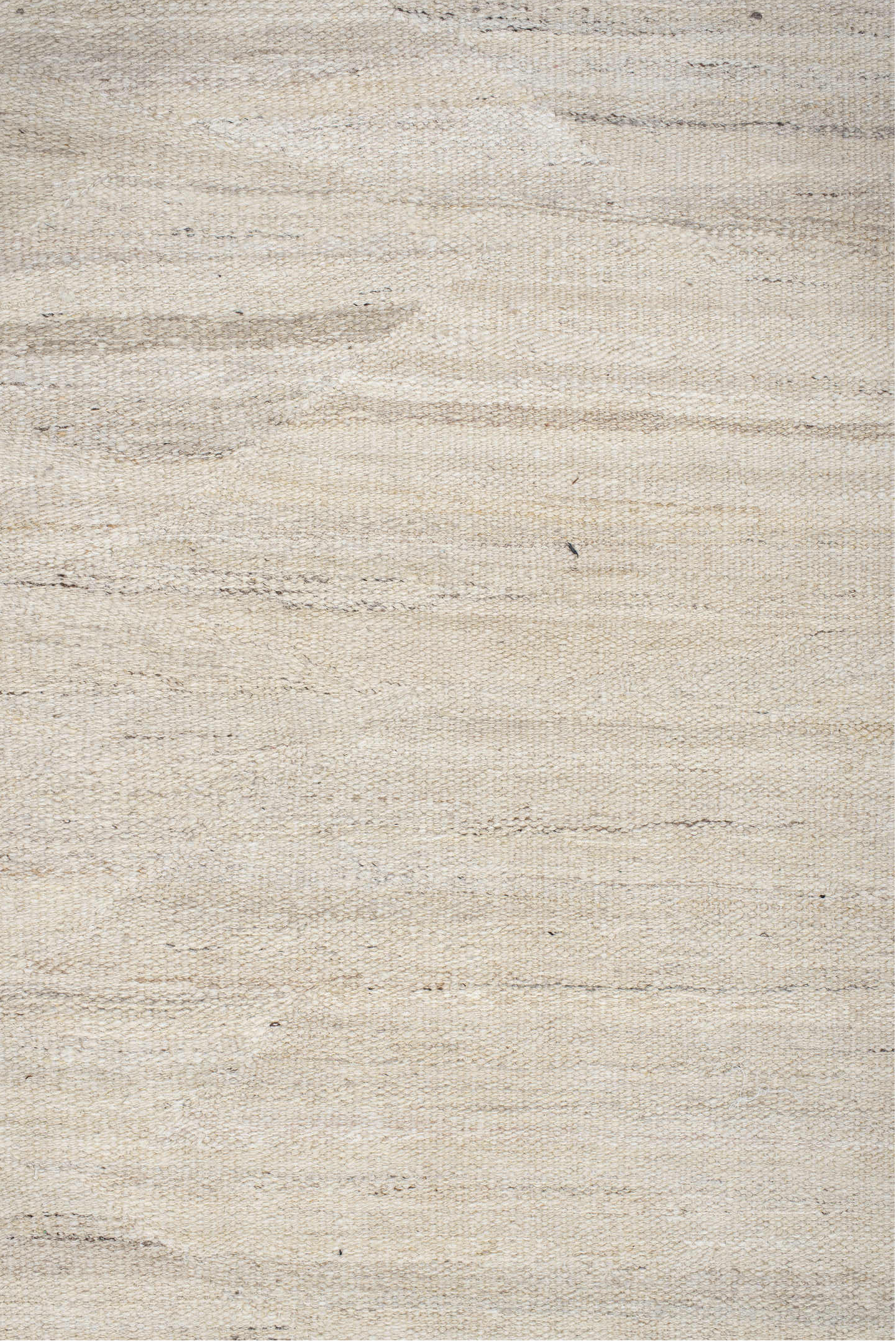 3' x 15' one-of-a-kind handmade vintage Kilim runner rug. Color palette: ivory, cream, beige, taupe, gray