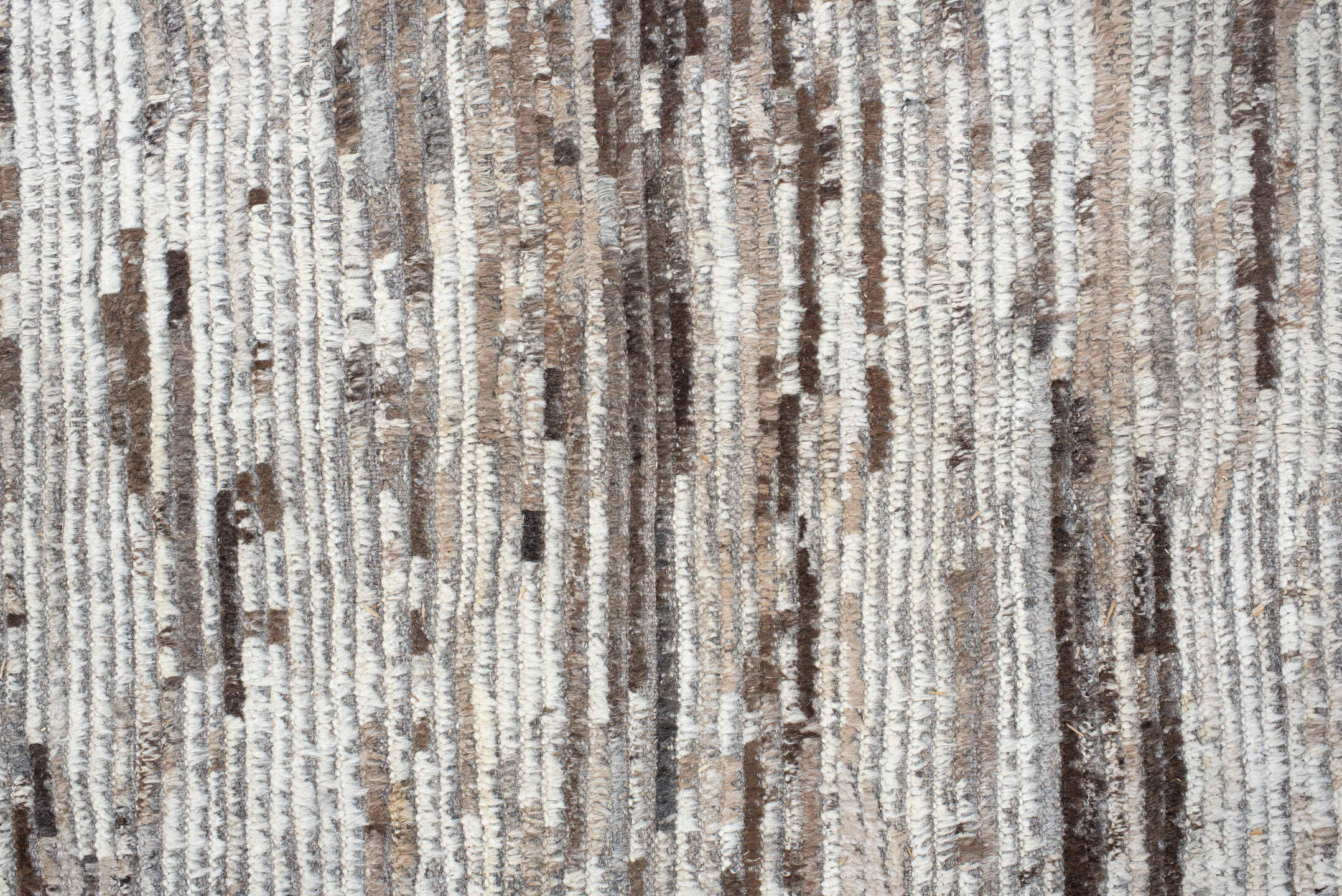 14' x 19' one-of-a-kind handmade vintage Tulu oversize rug. Color palette: black, brown, dark gray, dim gray, gainsboro