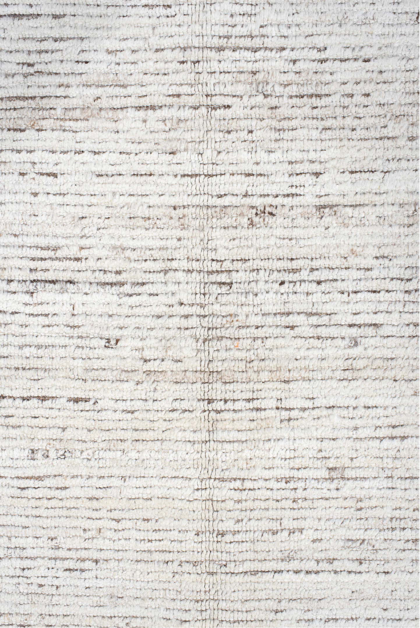 12' x 15' one-of-a-kind handmade vintage Tulu oversize rug. Color palette: ivory, taupe, beige, gray