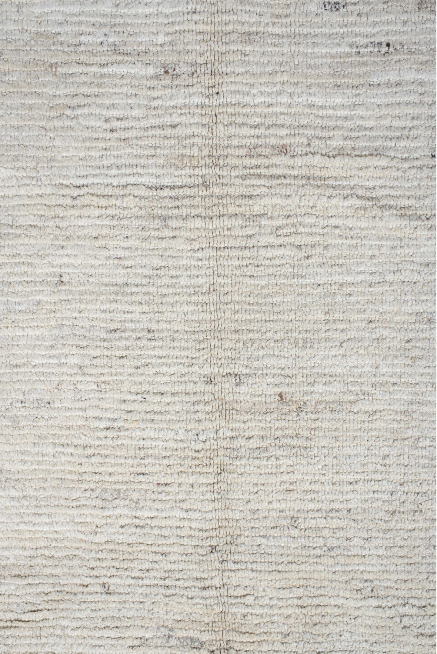12' x 15' one-of-a-kind handmade vintage Tulu oversize rug. Color palette: ivory, cream, beige, taupe, light gray, gray