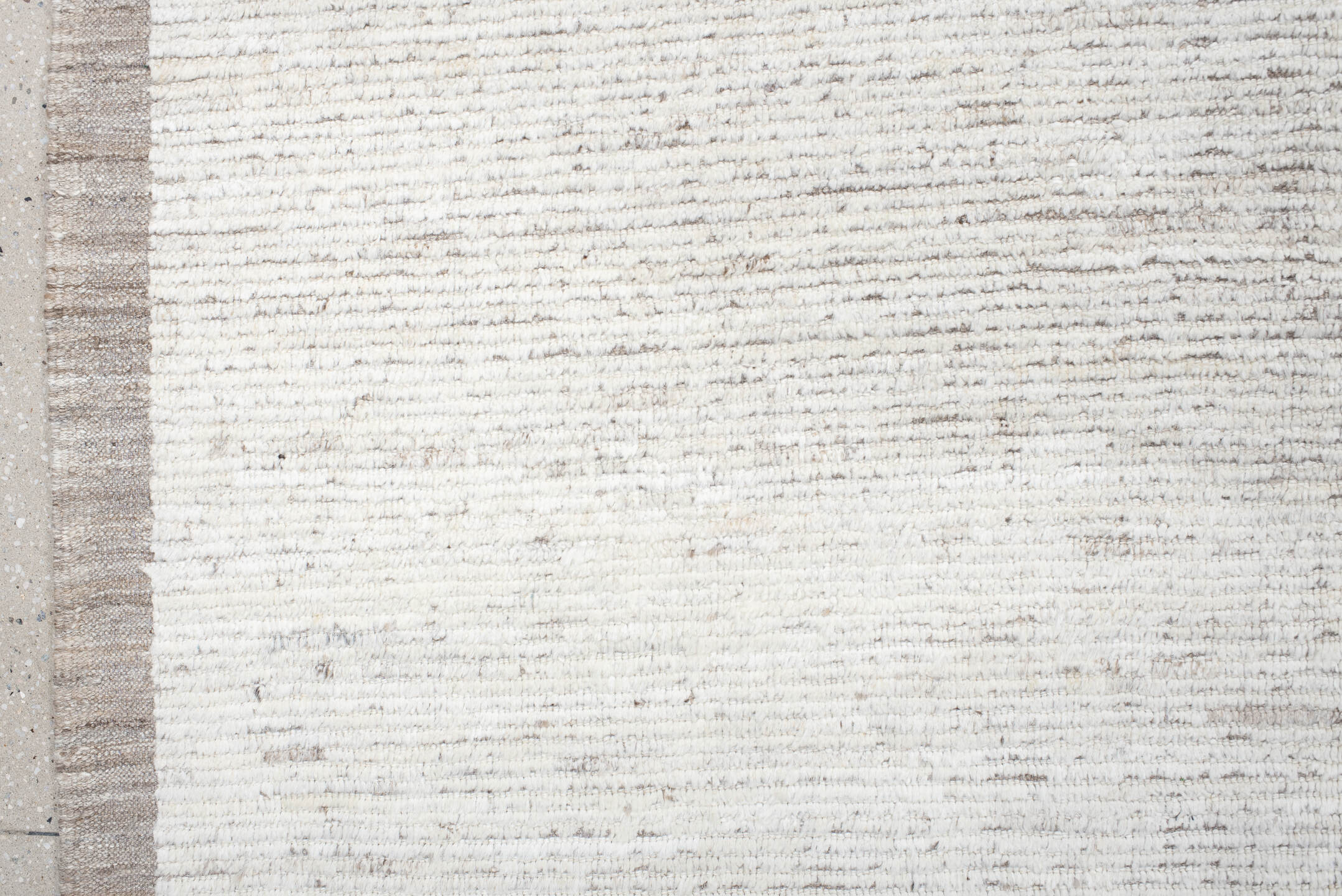 12' x 14' one-of-a-kind handmade vintage Tulu oversize rug. Color palette: dark gray, gainsboro, gray, light blue