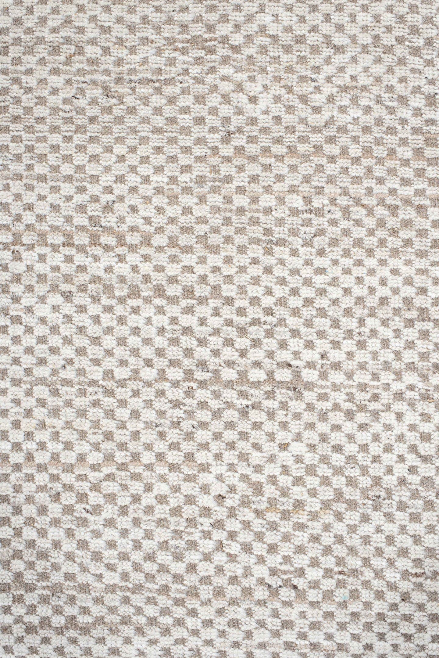 18' x 26' one-of-a-kind handmade vintage Tulu oversize rug. Color palette: ivory, beige, taupe, cream, gray