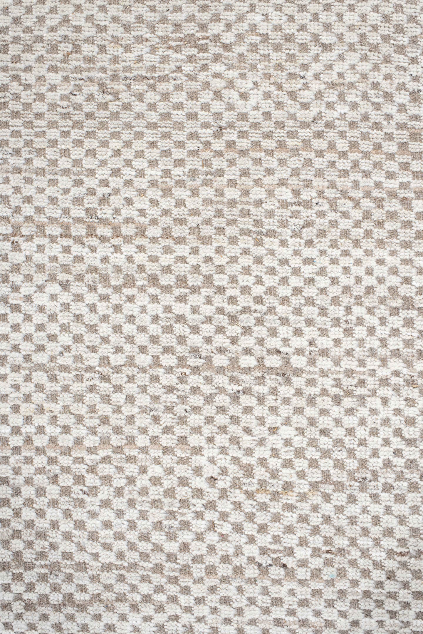 18' x 26' one-of-a-kind handmade vintage Tulu oversize rug. Color palette: ivory, beige, taupe, cream, gray