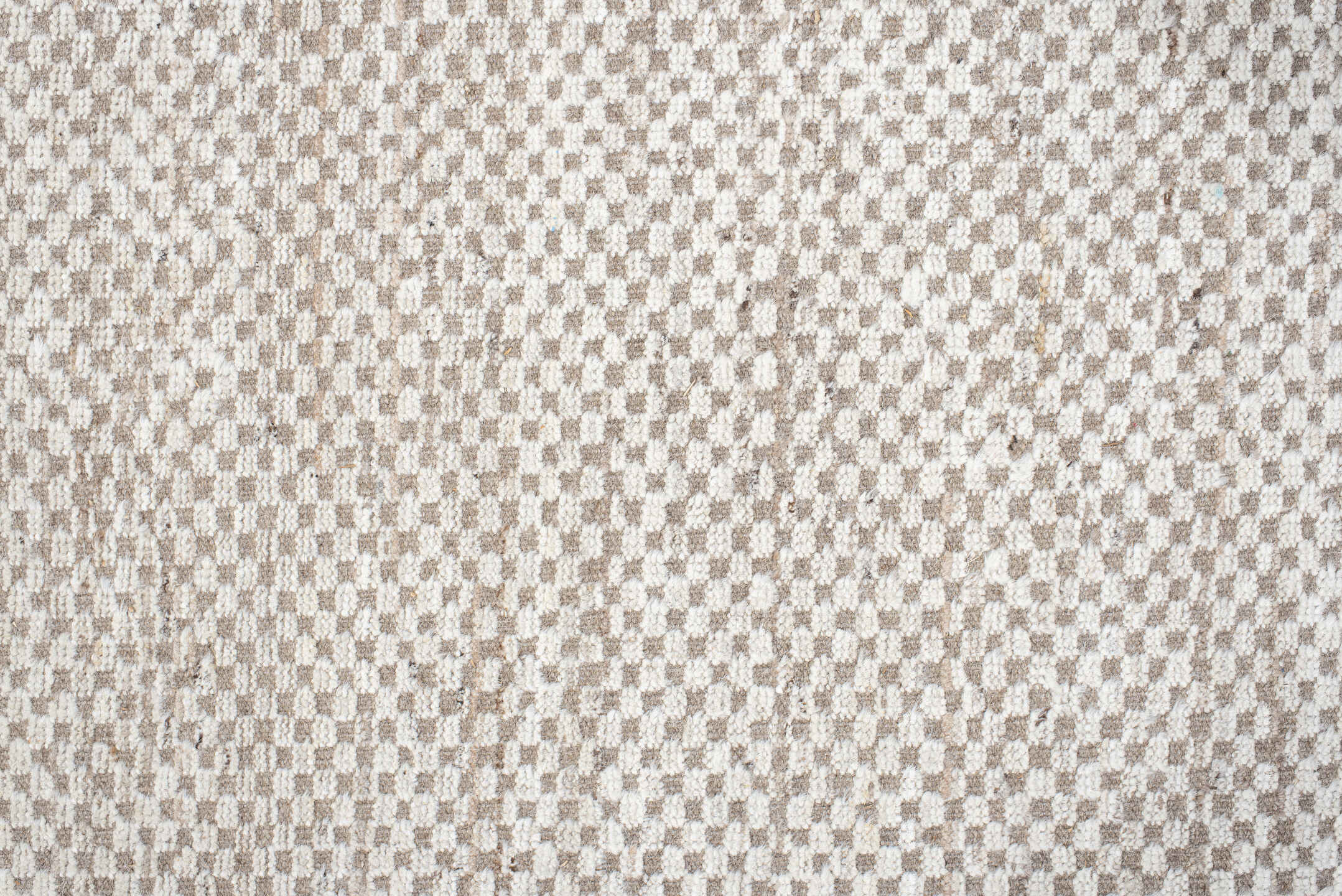 18' x 26' one-of-a-kind handmade vintage Tulu oversize rug. Color palette: gray, light gray, linen, off-white, pink