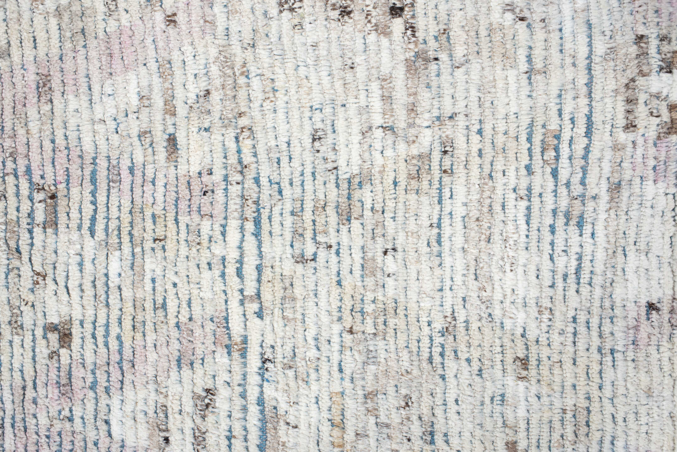 14' x 15' one-of-a-kind handmade vintage Tulu oversize rug. Color palette: dark gray, gray, light gray, linen, off-white