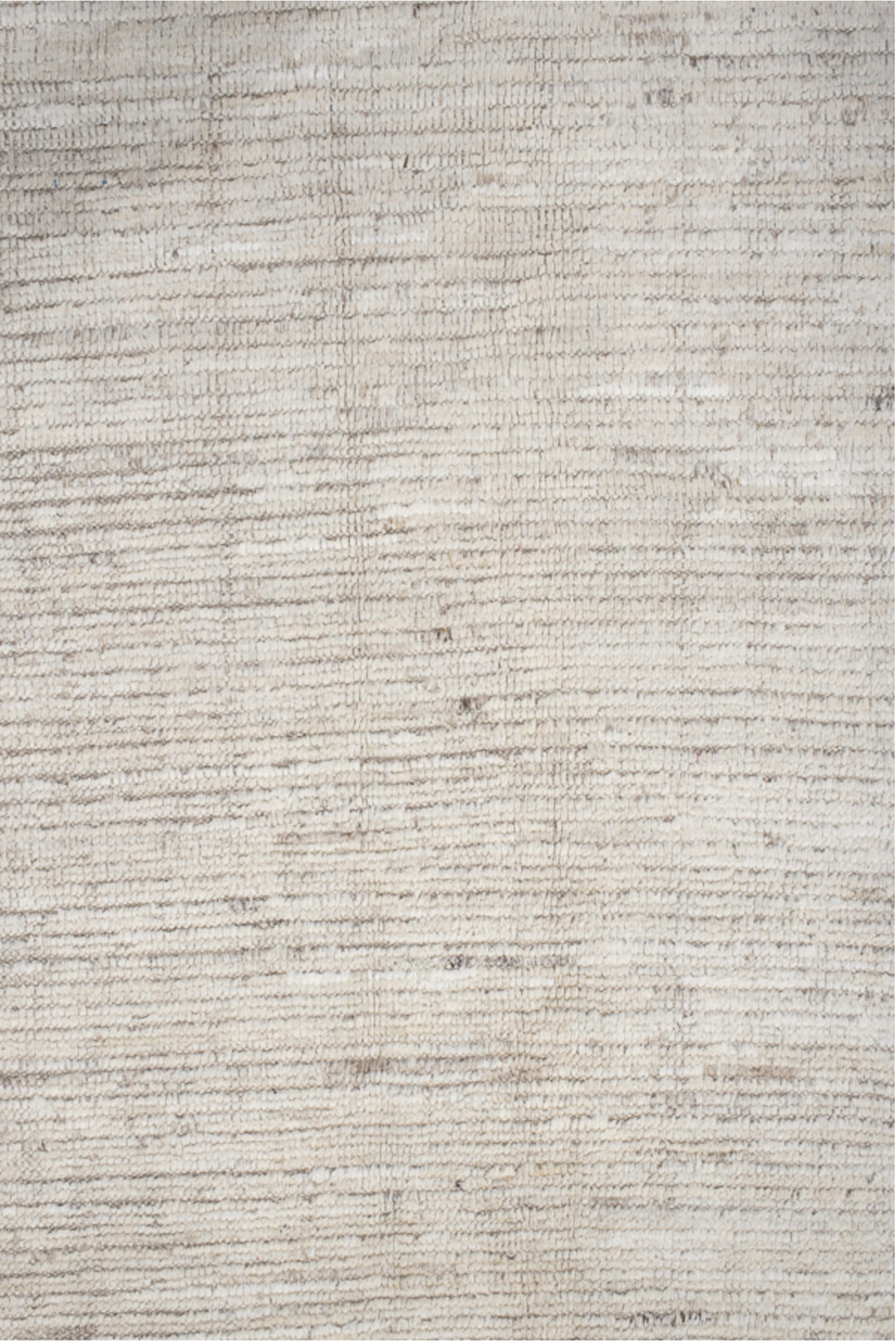 12' x 14' one-of-a-kind handmade vintage Tulu oversize rug. Color palette: ivory, cream, taupe, beige, camel, gray