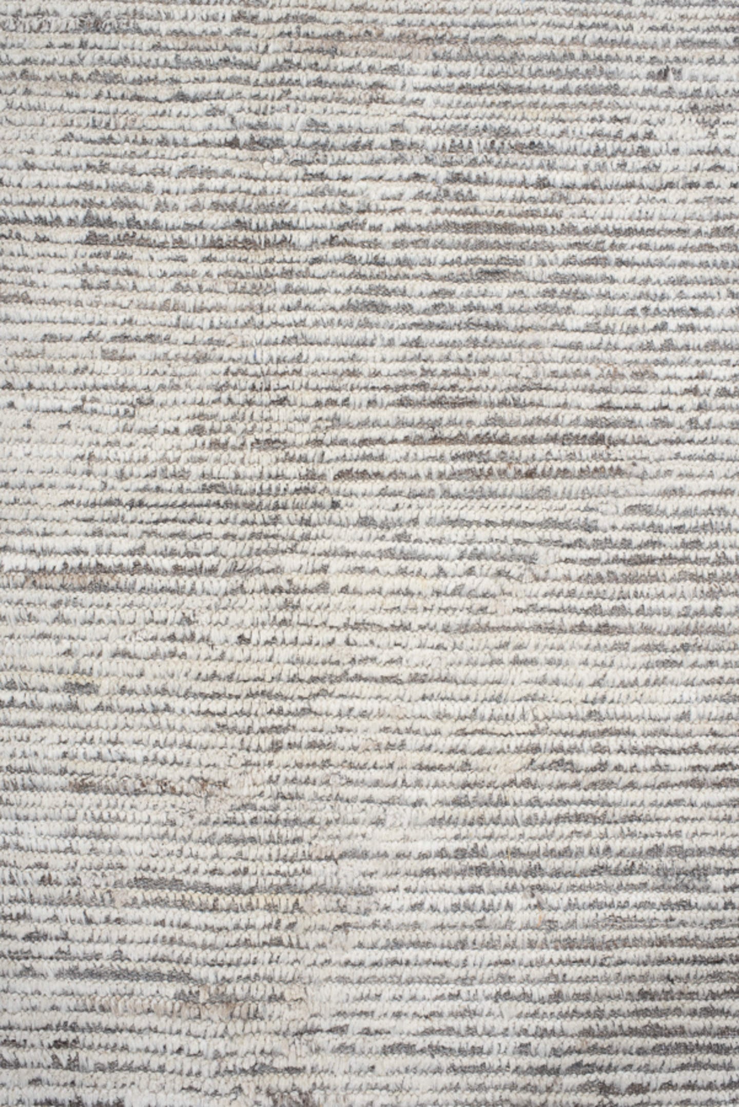 11' x 14' one-of-a-kind handmade vintage Tulu oversize rug. Color palette: ivory, taupe, gray, cream, charcoal, beige, black