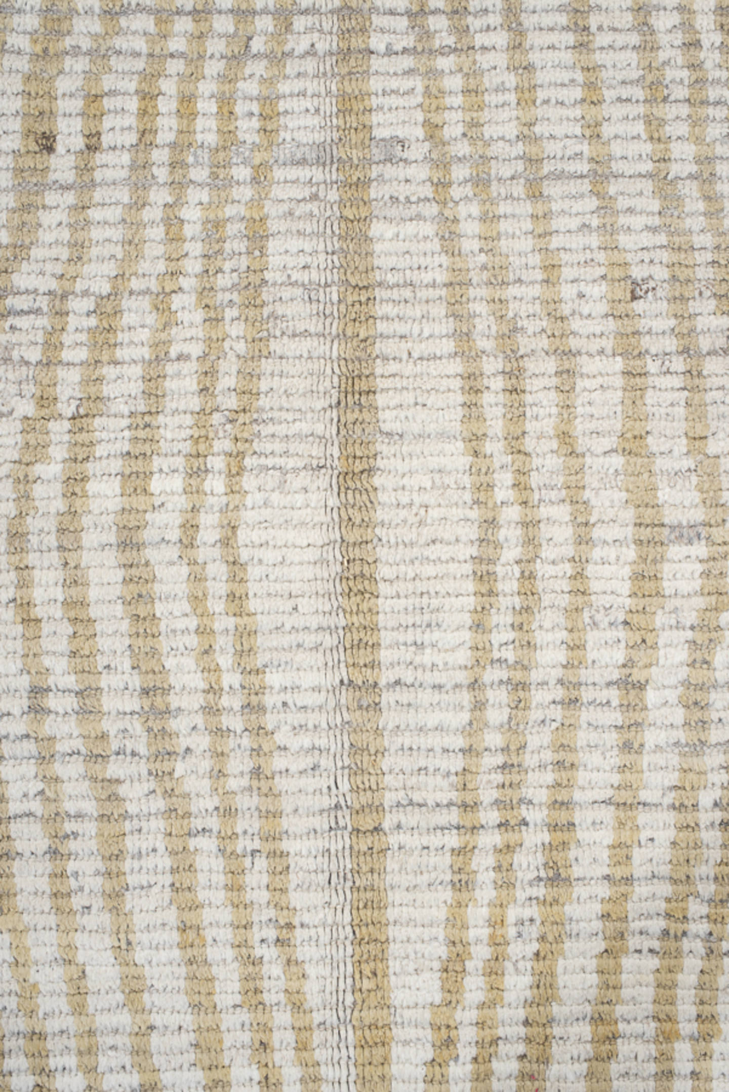 11' x 14' one-of-a-kind handmade vintage Tulu oversize rug. Color palette: ivory, gray, cream, gold, charcoal, rose, taupe