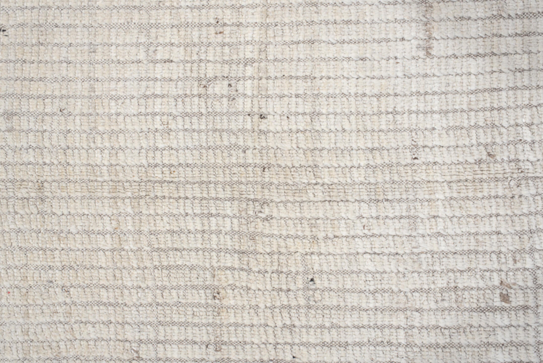 12' x 14' one-of-a-kind handmade vintage Tulu oversize rug. Color palette: gainsboro, gray, light gray, linen, off-white