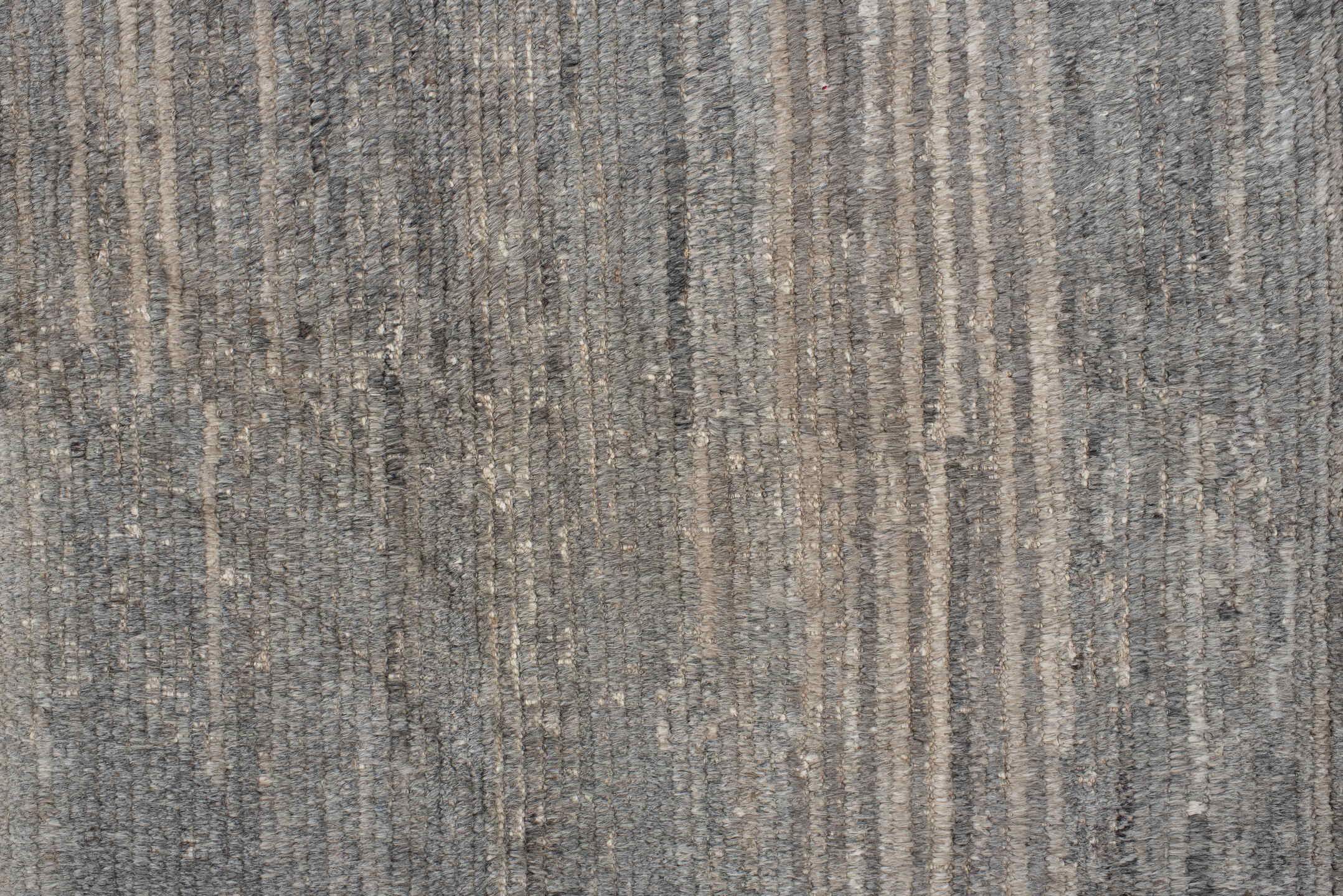 2' x 9' one-of-a-kind handmade vintage Kilim runner rug. Color palette: dark gray, gray, light gray, off-white, silver