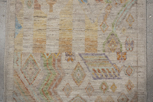 Vintage Kilim Runner Rug (3' x 9')