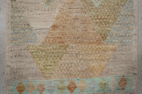 Vintage Kilim Runner Rug (3' x 9')