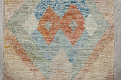 Vintage Kilim Runner Rug (2' x 9')