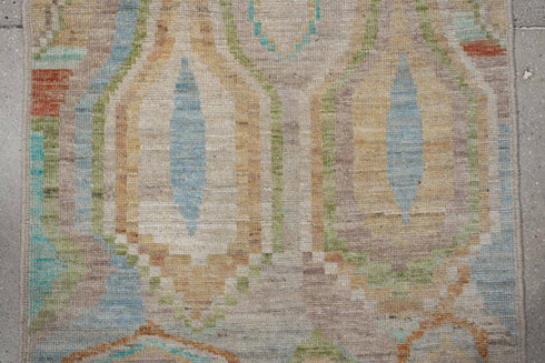 Vintage Kilim Runner Rug (3' x 9')