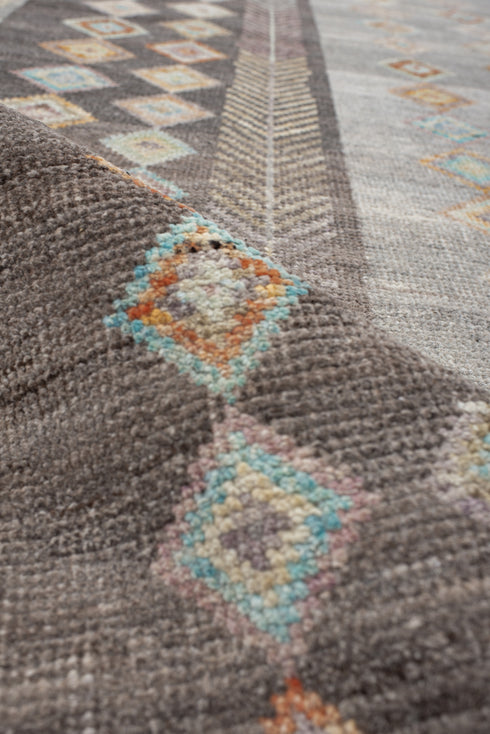 Vintage Kilim Runner Rug (3' x 13')