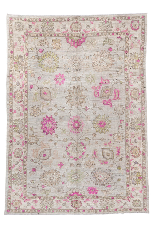 Vintage Oushak Area Rug (8' x 12')