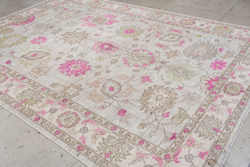 Vintage Oushak Area Rug (8' x 12')