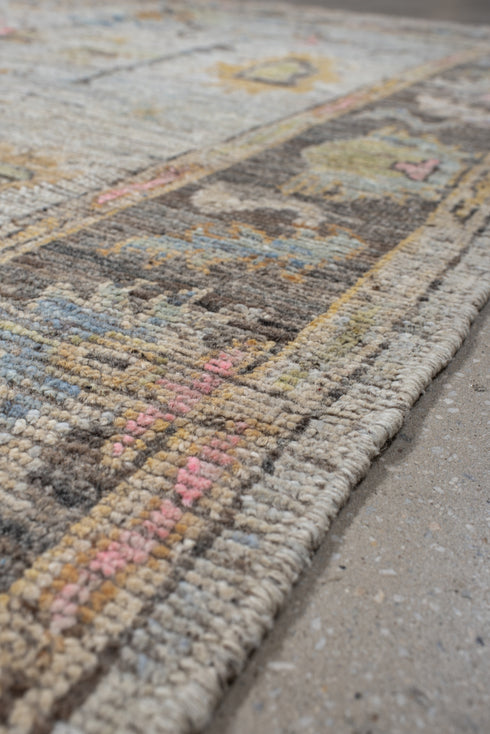 Vintage Oushak Area Rug (6' x 7')