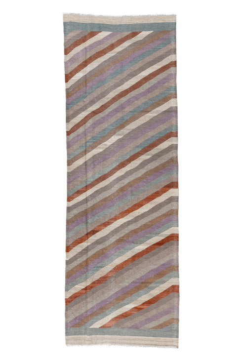 Vintage Kilim Runner Rug (3' x 9')