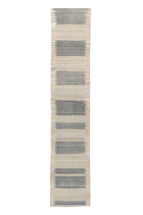 Vintage Kilim Runner Rug (2' x 13')