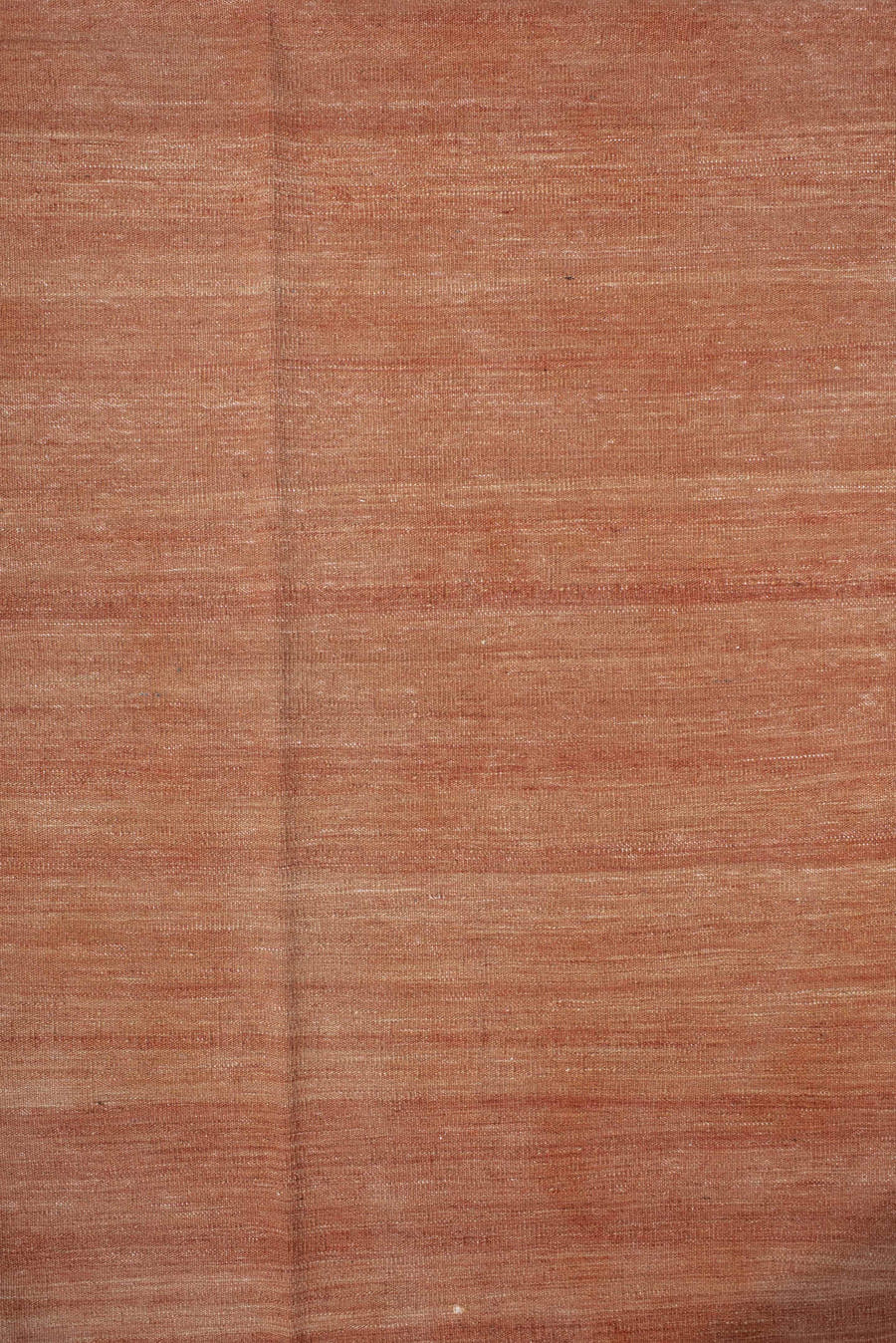 2' x 10' one-of-a-kind handmade vintage Kilim runner rug. Color palette: terra cotta, ivory, rose, camel, terracotta, brown