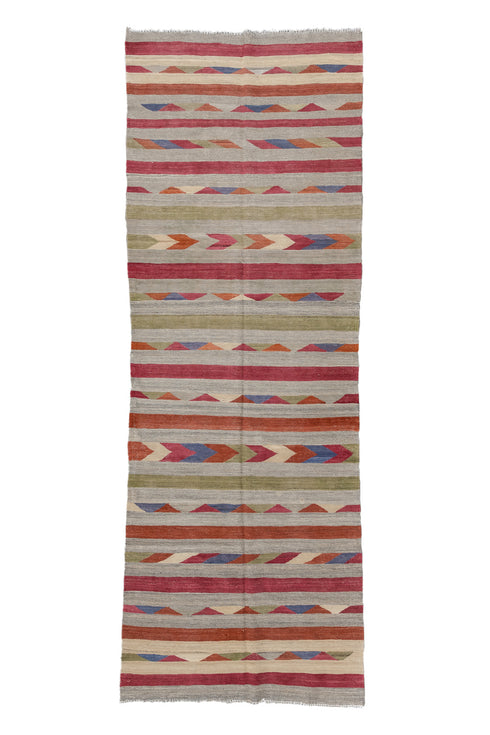 Vintage Kilim Runner Rug (3' x 9')