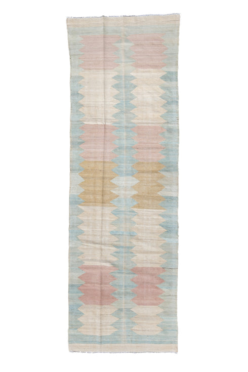Vintage Kilim Runner Rug (3' x 9')