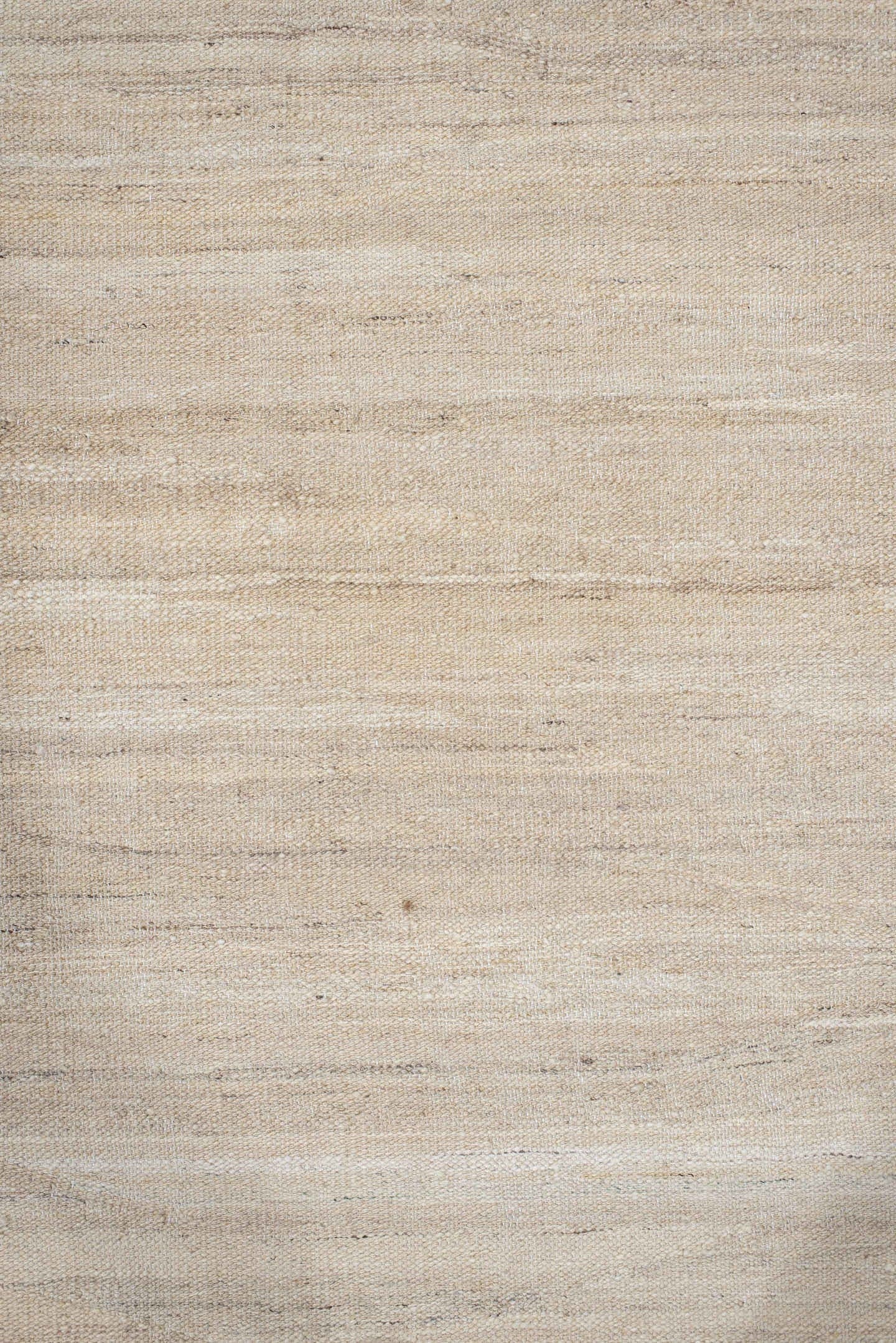 8' x 9' one-of-a-kind handmade vintage Kilim rug. Color palette: ivory, cream, beige, taupe, gray