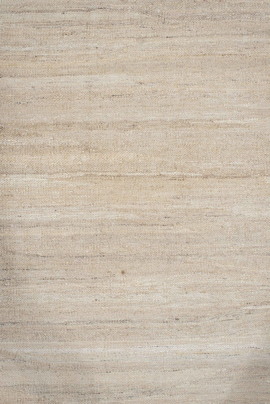 8' x 9' one-of-a-kind handmade vintage Kilim rug. Color palette: ivory, cream, beige, taupe, gray
