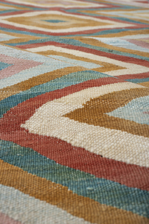 Vintage Kilim Runner Rug (2' x 9')