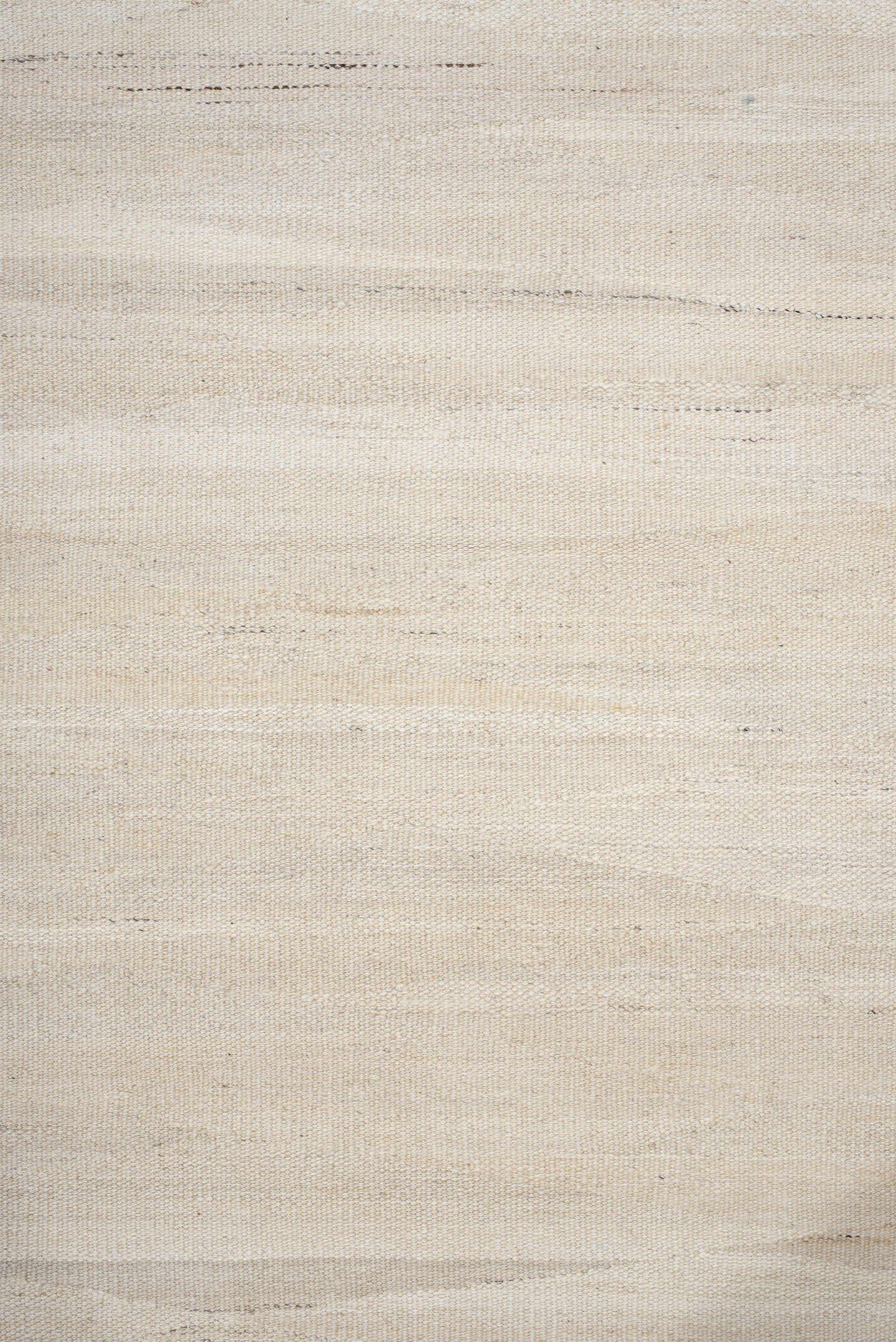 3' x 12' one-of-a-kind handmade vintage Kilim runner rug. Color palette: ivory, cream, beige, taupe, gray