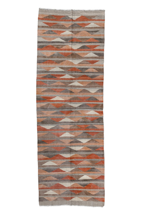 Vintage Kilim Runner Rug (3' x 9')