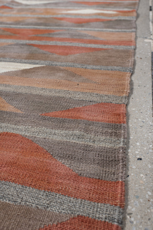 Vintage Kilim Runner Rug (3' x 9')