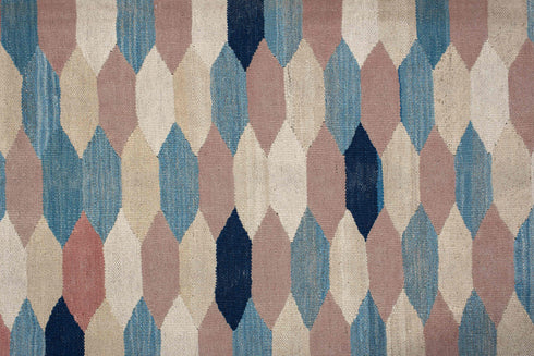 Vintage Kilim Runner Rug (3' x 16')