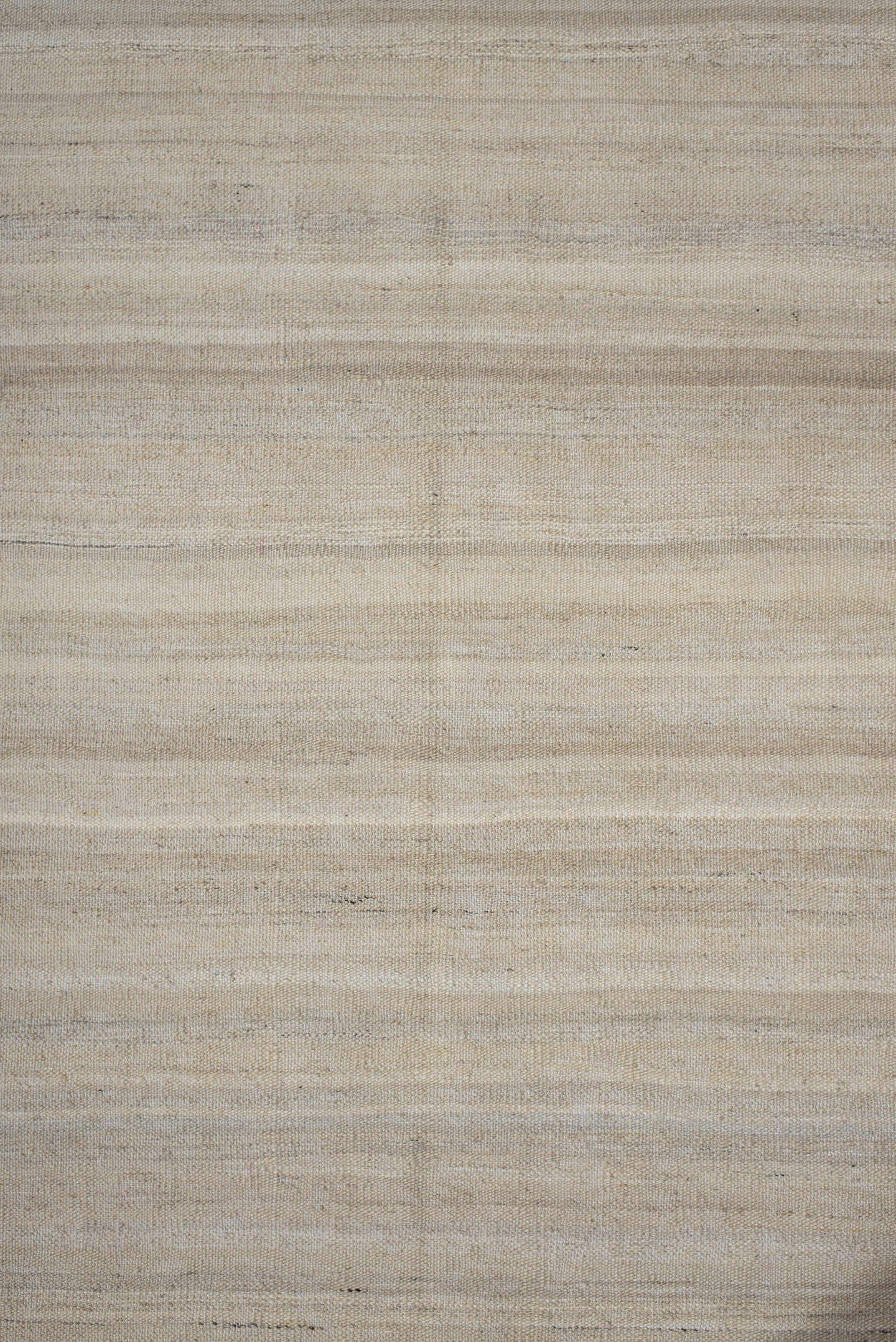 2' x 6' one-of-a-kind handmade vintage Kilim runner rug. Color palette: ivory, cream, beige, taupe, gray