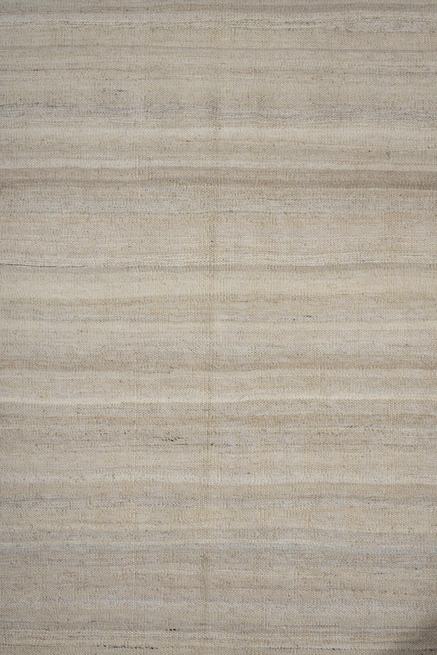 2' x 6' one-of-a-kind handmade vintage Kilim runner rug. Color palette: ivory, cream, beige, taupe, gray