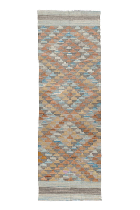 Vintage Kilim Runner Rug (3' x 9')