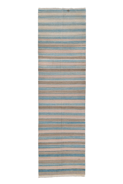 Vintage Kilim Runner Rug (3' x 11')