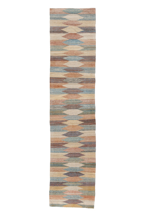 Vintage Kilim Runner Rug (2' x 10')