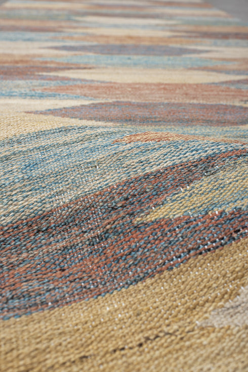 Vintage Kilim Runner Rug (2' x 10')