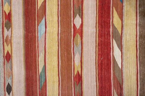 Vintage Kilim Runner Rug (3' x 9')