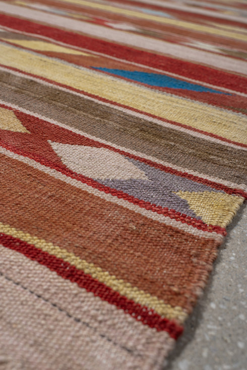 Vintage Kilim Runner Rug (3' x 9')