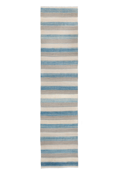 Vintage Kilim Runner Rug (3' x 13')