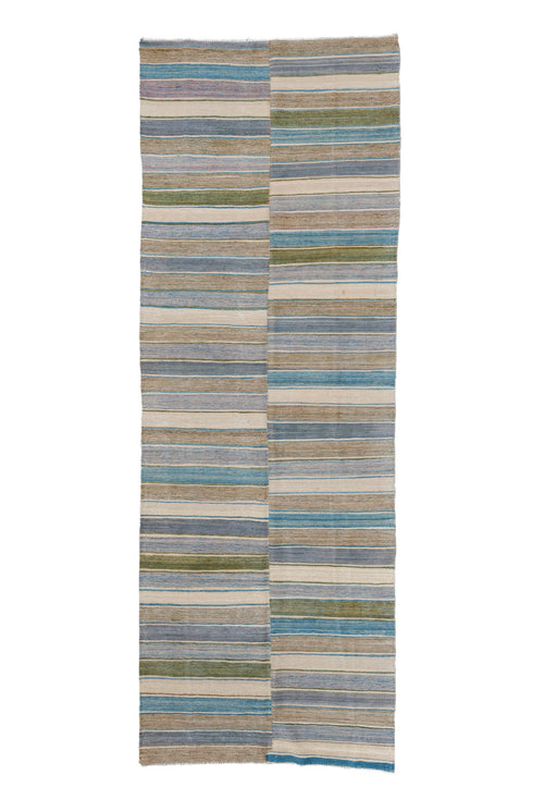 Vintage Kilim Runner Rug (3' x 9')