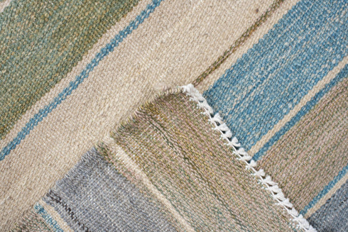 Vintage Kilim Runner Rug (3' x 9')