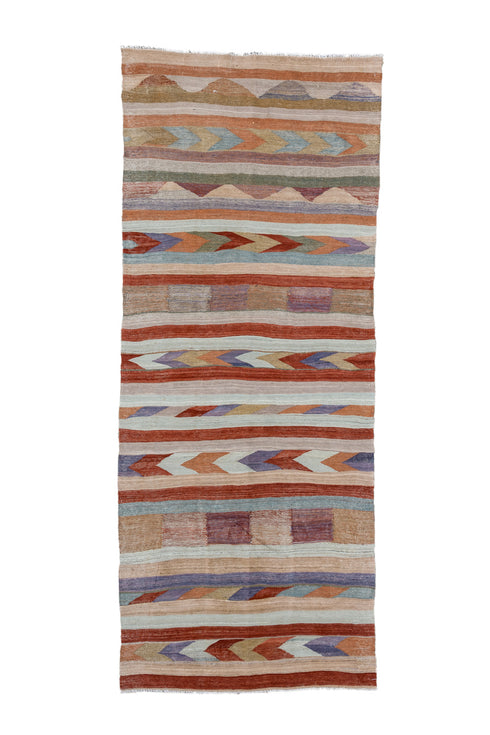 Vintage Kilim Runner Rug (3' x 7')