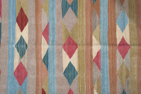 Vintage Kilim Runner Rug (3' x 10')