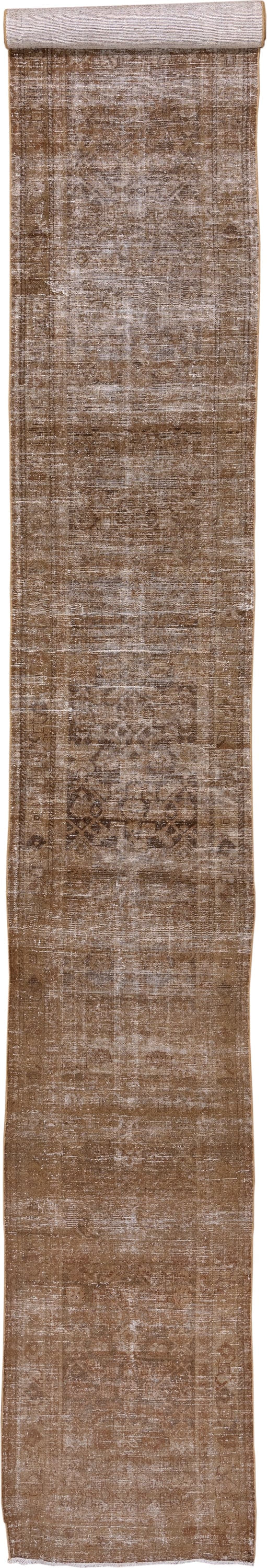 9' x 10' one-of-a-kind handmade vintage Tulu large size rug. Color palette: camel, taupe, beige, sand, ivory, brown, gray