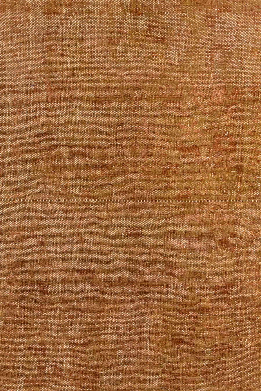 7' x 10' one-of-a-kind handmade vintage Tulu large size rug. Color palette: camel, terra cotta, taupe, sienna, tan, rust